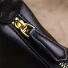 Designer Nano Graphy echte Leder -Halbmondbeutel Handtaschen Bottom Gold Buchstabe Handgelenk Bag Ketten Straps Umhängetaschen Reißverschluss Baguette Italien Beutel Half Moon Hasp