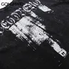 Hip Hop Gothic T-Shirts Streetwear Vintage Grafikdruck Punk T-Shirts Harajuku Mode Retro Lose Baumwolle Kurzarm T-Shirts 220527