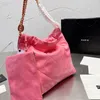 أكياس مصممة حقيبة يد فاخرة شهيرة العلامة التجارية حقيبة الكتف التسوق الكلاسيكية التسوق 29 سم