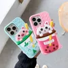 Cartoon Gevallen Voor Iphone 13 12 11 Pro Max 12 Mini X Xs Max Xr 7 8 6 S 6S Plus Se Protector Siliconen Telefoon Cover