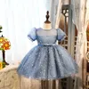 Girl's Dresses Baby Girls Lace Princess Dress 1st 2st Birthday Party 1 2 3 4 5 Year Old Christening Gown Toddler Kid Christmas ClothingGirl'