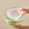 Eis Maker Bowl formen Schnell gefrierende Artefakt -DIY -Küchenwerkzeuge rund umlebige Salat Frucht Gemüsebehälter
