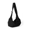 Женская сумка 2021 Новый Даун хлопчатобумажная рабочая одежда стиль высокой емкости Одиночное плечо маленькая Толпа Мессенджер Пельмени