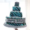 Party Decoration Mix Size Birthday Cake Decorative Aluminium Balloon Overdimensionerad Sweet Wheat Circle Lovely Balloons