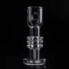 Soldado chanfrado com arestas xxl retentor de calor Terp salpier fuma￧a unhas de 14 mm/18 mm/10 mm Bangers femininos para canos de ￡gua bongos