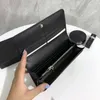 5A Quality Leather Wallets Purses Card Holders Black Pink Designer Long & Short Mini Wallet Cowhide Coin Purse 2-Fold Fashion Pill2379