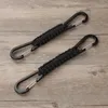 Buitengadgets 2 pc's multifunctionele paracord sleutelhangers met ringen lanyards belangrijke ketens zware houder wandelende klimmen voor