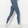 Bekväma mjuka kvinnor Sportbyxor Midja Tummy Shapewear Ben Shaper Leggings för Yoga Running Gym Fitness Workout Tights Hip-Lifting