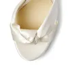 Роскошные летние сандалии на платформе Rosie Обувь для женщин Атлас цвета слоновой кости Два трубчатых ремешка Романтические туфли-лодочки Вечернее свадебное платье Леди Элегантные туфли на высоком каблуке