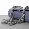 Kassetten Crossbody Bag Bottegvenets gewebt