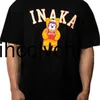 Inaka 파워 셔츠 남자 여자 일일 프리미엄 tshirt 패션 디자인 220429