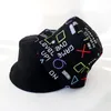 Новая шапка из полиэфирного волокна, двусторонняя двусторонняя шапка Harajuku, рыбацкая шапка унисекс, летняя уличная ведро для отдыха HCS104