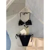 Stilista donna intimo costume da bagno designer bikini donna costumi da bagno costume da bagno sexy bikini estivi vestiti da donna in bianco e nero