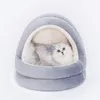 Модные кошки кровати домашние котят для домашних животных коврики уютная кровать игрушка для собак маленькая палатка питомника домашнее пещера Спящее гнездо.