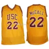 Nikivip Omar Epps Quincy McCall 22 USC College Career Love and Basketball Jersey Retro da uomo cucita personalizzata con qualsiasi numero Nome maglie di alta qualità