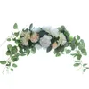 Decoratieve bloemen kransen bruiloft boog simulatie bloem woning decoratie slinger deur lintel decoratie decoratief