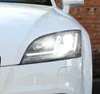 Автомобиль дневной свет для Audi TT Светодиодные светильники 2006-2012 годы фары в сборе динамический поворот.