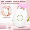 IPL Remoção de cabelo Laser Epilador Mulheres Pessoal Pulsed Pulsed Depilator Removedor facial Máquina de cuidados em casa Fotoepilator 220624