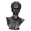 Smyckespåsar, väskor svart harts 3d mannequin byst lady figur Display halsband örhänge