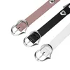 Gürtel Rosa PU-Ledergürtel Kinder Mode Trend Casual Luxus Design Mädchen Gürtel Gothic Punk Ins Koreanische Dornschließe Korsett BlackBelts