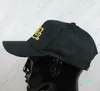 Cappellino ricamato 3D da uomo e donna Nero/Oro 202201234562719846