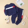 Kids Clothing Sets Childrens Tracksuit Boys Fashion Korean Splicing Spring and Autumn Sports Set Long Sleeve Color Leisure 3 Color2239938