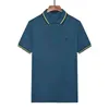 Lyx Mäns Designer T Shirts Polo Shirt Högkvalitativ broderi Klassisk Senior Casual Kortärmad Mens Bomull Bekväm sommarklarn