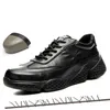 Herfst staal teen werkveiligheid voor mannen sneakers lekkeerbanen laarzen man licht waterdichte onverwoestbare schoenen y200915