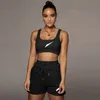 Womens Two Piece Pants set underwear and shorts Fashion two-pieces sets tank shorts multi colors embroidery logo hook street sports outdoor wear beach wears 00