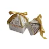 Emballage cadeau rouge/vert/bleu en forme de tour boîte en papier bébé douche boîtes à bonbons faveurs de fête de mariage DecorGift