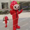 Halloween Strawberry Doll Mascot Costume Cartoon Temat Charakterys Carnival Festival Fancy Dress Dorośli rozmiar stroju na przyjęcie na świeżym powietrzu