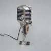 Винтажный микрофон робот лампа играет на гитаре светодиодные светодиоды миниатюры
