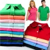 Moda Clássica Designer Francês Mens Tees Pólos Camisa Verão Casual Homem Feminino Verão Unissex Tamanho Grande Lapela Respirável Crocodilo Bordado T-shirt Negócios Golfe