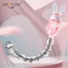 Ultra długie koraliki analne wibrator seksowne zabawki żeńska orgazm orgazm silikon wibracyjny wibrujący stymulator Dorosły