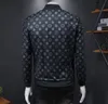 EssentialSsweatshirts Men Top Outwear Outwear Men Jacket Great Designer O-Neck Collar Dots Classic Ofterwear Coat Coat Big Size Salesh 4XL 5XL 356