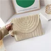 Wallets Handmade Ladies Straw Woven Handbag Women Summer Holiday Beach Casual Tote Elegant Fashion Retro Shoulder BagsWallets