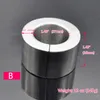 Magnetic Lock Metal Scrotum Pendant Ball Stretcher Testis Weight Cock Ring Penis Restraint Stainless Steel sexy Toys for Men9400570