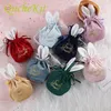 5pc Ears de coelho da Páscoa Veludo Bolsa de Veludo embalagem Candy Chocolate Bag Organizer Sweet Moment Wedding Party Favors bolsas 220527