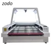 Zodo-1812 1912 Big Scan Field Textile Cutter Automatisk matningstyg CO2 CCD-kameran Laser skärmaskin för sportkläder