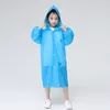 Giacca trasparente con cappuccio per bambini Impermeabili Cappotto antipioggia Poncho Copertura impermeabile Abbigliamento antipioggia per ragazza lunga