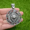 Pendentif Colliers Slave Kolovrat Veles Symbole Fermoir Viking Loup Amulette Et Talisman Bijoux Collier DropPendant