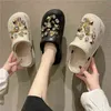 Sandals Women Garden Shoes Home Beach Sandals Slippers Female Fashion Charms Sweet Outdoor Disual Platform 220623