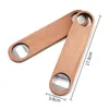 Big Wood Handle Bartender Bottle Opener Wine Beer Soda Glass Cap Bottle Openers Kitchen Bar tools Factory Inventory Wholesale