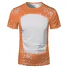 Örnek Parti Malzemeleri Yüceltme Ağartılmış T-Shirt Isı Transferi Boş Ağartı Gömlek Tamamen Polyester Tees Erkekler İçin Bizi Boyutlar Kadınlar 24 Renk 001
