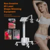 Portable 6D Laser 532nm 635nm Lipolaser Tech Slimming Green Red Light Lipo Laser Therapy Painless Cellulite Reduction Fat Loss utrustning för hela kroppsbehandling