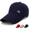 2021 Luxurymerk Peaked Cap Men Women Hat Solid Black Baseball Caps Katoen Onbouwde mode Unisex Dad Cap Hoeden Garros