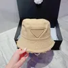 Fashion Canvas Bucket Hat Unisex Embroidered Logo Letter Hat Men Women Designer Baseball Cap High Quality
