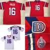 UF CEOA3740 MEN MEN SHANE FALCO #16 ROODSTEKTEKENDE MILMEN Keanu Reeves Shane Falco 16 Sentinels Jersey