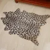 Dywany miękki futra sztuczna skóra zwierząt dywan dywaniczny do sypialni krowy lampartowe krowy nadruk podkładka do mycia faux matcarpets