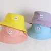 Bonés chapéus unisex balde de algodão crianças e adulto capa ao ar livre proteção anti uv praia menino menina natação 4-12 anos-adultcaps